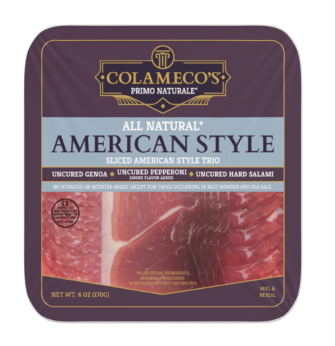 Uncured Sliced American Style Trio (6oz)