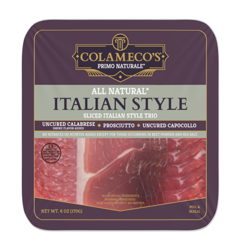 Uncured Sliced Italian Style Trio (6oz)