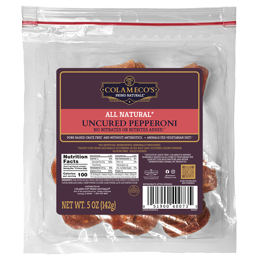 Uncured Sliced Pepperoni (5oz)